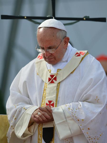 Papa Francisco na Jornada Mundial da Juventude, em 2013, no Rio de Janeiro Papa Francisco na Jornada Mundial da Juventude, em 2013, no Rio de Janeiro