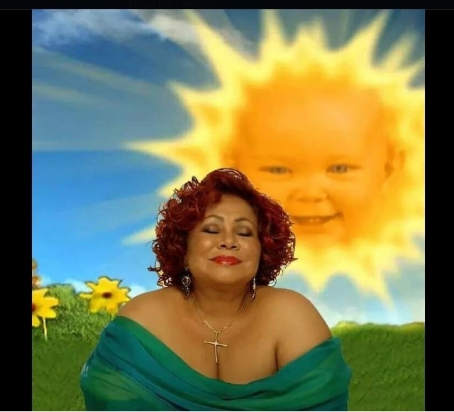A cantora Alcione revelou que já viu a meme do sol e disse ter adorado. "Sol é positivo, é claridade, é luz e é luminosidade"