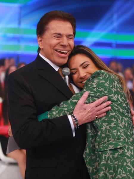 Silvio e Patricia - Divulgação/SBT - Divulgação/SBT