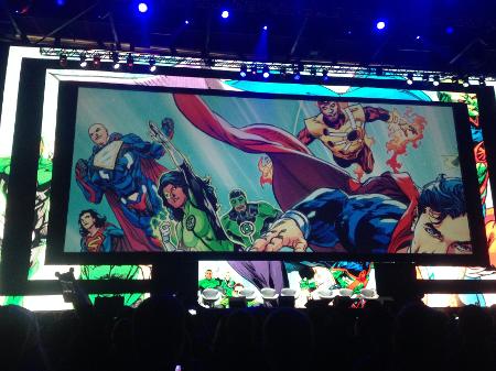 Painel da DC Comics na CCXP - Reprodução
