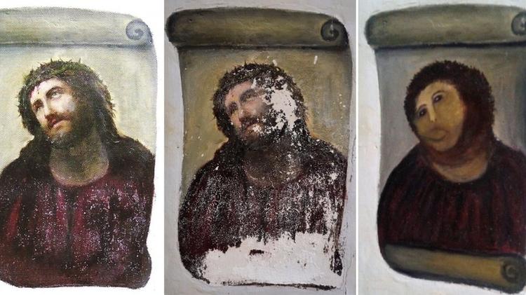Restauración deja un cuadro irreconocible de la Virgen María de Bartolomé Esteban Murillo