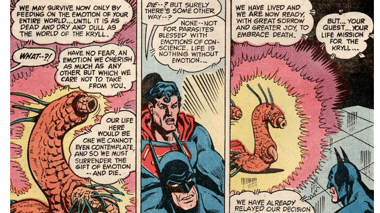 Batman e Superman enfrentam tentáculos sexuais em "World's Finest Comics # 289" - Reprodução/CBR - Reprodução/CBR