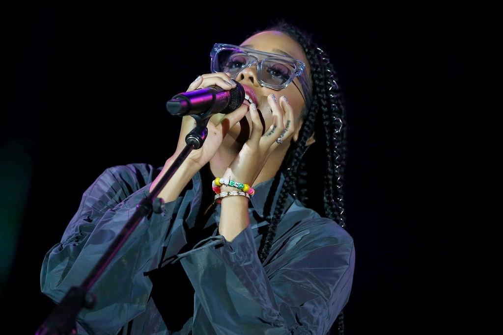 A cantora Gabriella Wilson, conhecida como H.E.R, no Rock in Rio 2019 - WAGNER MEIER/GETTYIMAGES