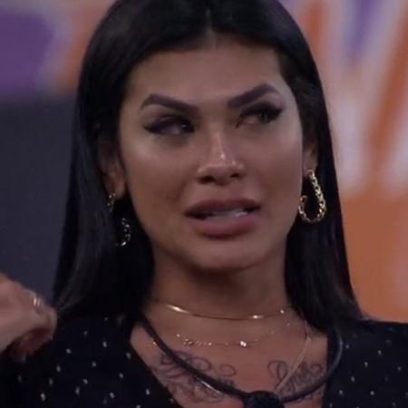 BBB 21: Pocah chora ao comentar sobre a filha - Reprodução/Globoplay - Reprodução/Globoplay