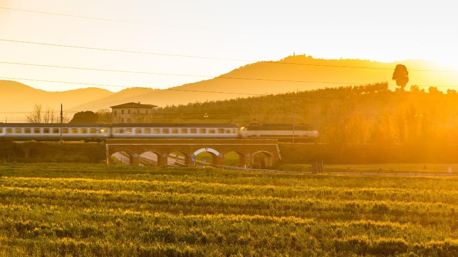 Regiões turísticas como a Toscana (foto) poderão ser vistas nas novas rotas de trens - Getty Images/iStockphoto