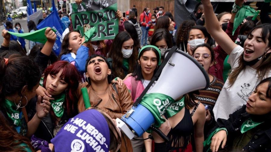 Colombianas comemoram legalização do aborto no país - Getty Images