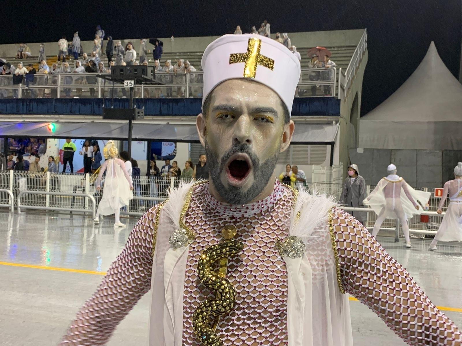Desfile da Unidos de Vila Maria, quinta colocada no Grupo Especial - Bruno Laurato/Colaboração para o UOL