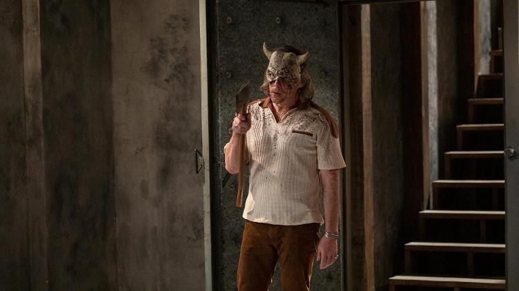 Ethan Hawke como o vilão em 'O Telefone Preto'