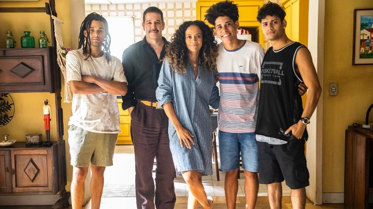 Tenório tem duas famílias em 'Pantanal'; em uma delas, ele tem três filhos com Zuleica - Globo/João Miguel Júnior - Globo/João Miguel Júnior