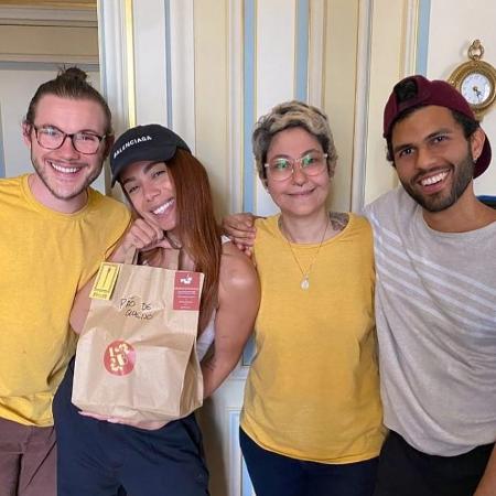 A chef brasileira Mariele Góes recebeu a cantora Anitta em seu restaurante em Paris - Acervo pessoal 