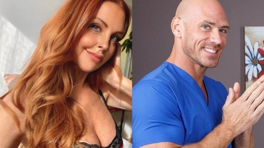 Mrs Robinson disse que entrou em contato com Johnny Sins para trabalhar juntos - Reprodução/Instagram e Twitter