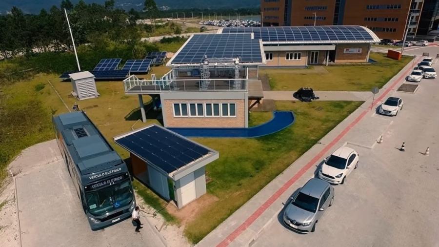 100% solar, este protótipo da UFSC já é considerado um polo de pesquisa fundamental para as discussões sobre mobilidade sustentável - Laboratório Fotovoltaica/UFSC