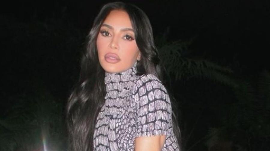 Kim Kardashian posta foto e fãs rebatem edição - Reprodução/Instagram