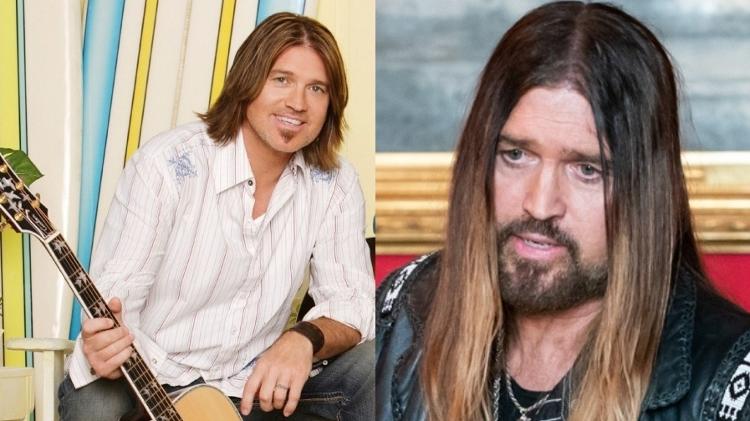 Antes e depois de Billy Ray Cyrus