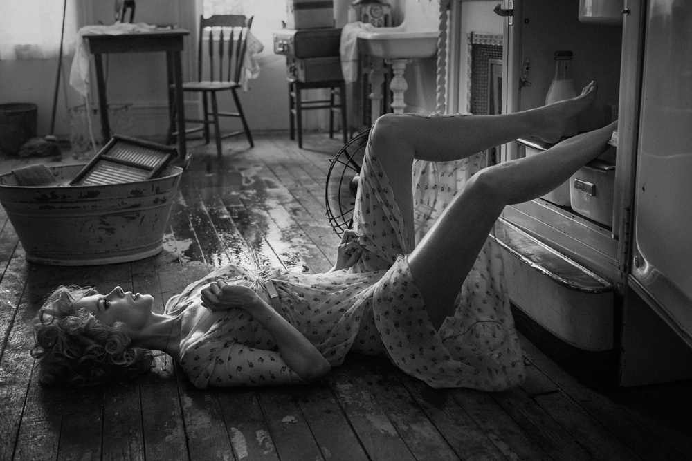 Nicole Kidman faz fotos para ensaio em preto e branco da edição de outubro da revista "Interview" - Divulgação/Interview Magazine