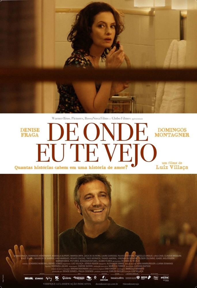 Pôster do filme "De Onde Eu Te Vejo" - Divulgação