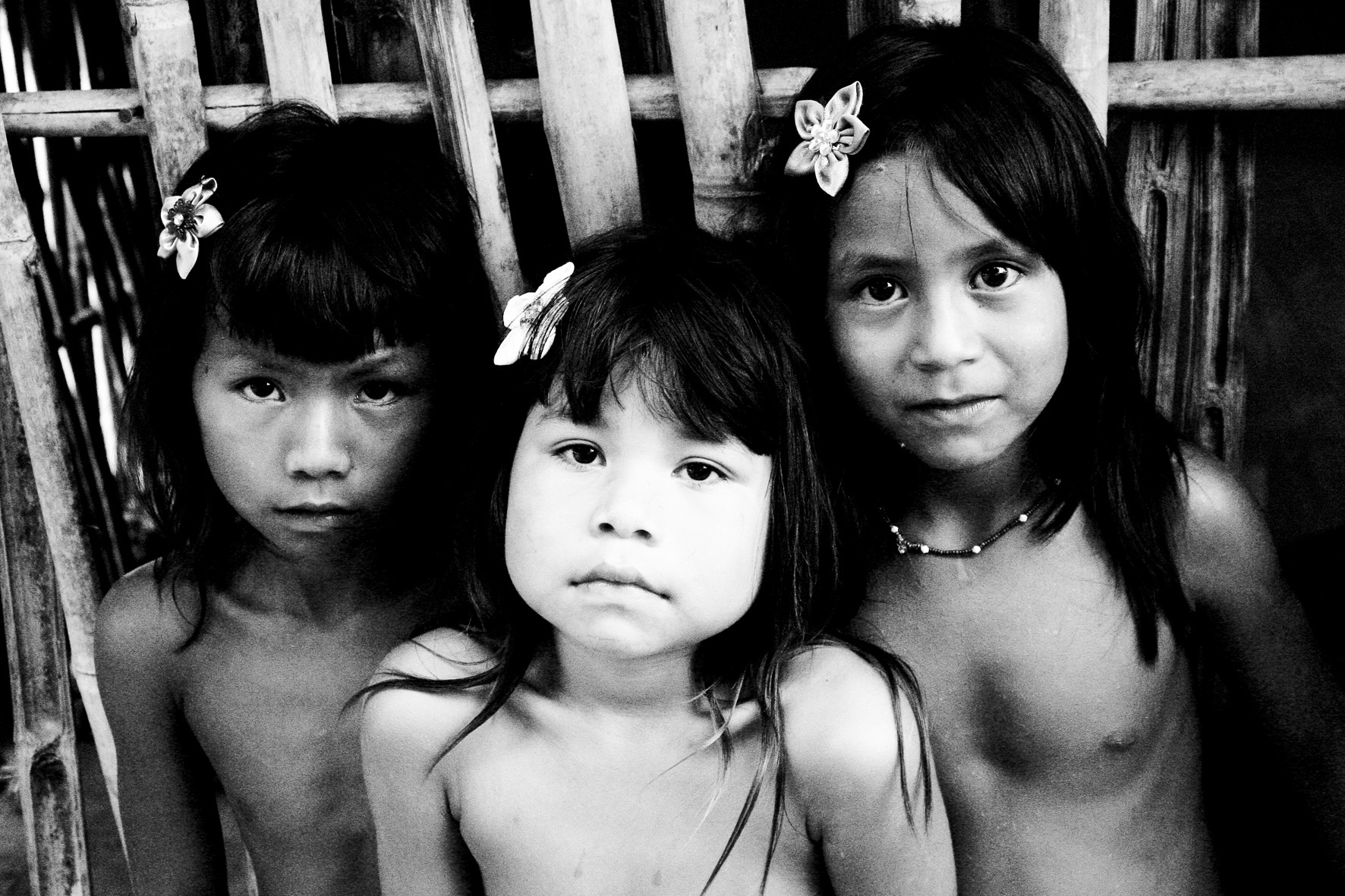 Crianças indígenas da etnia Krahô - Gisa Müller/Divulgação