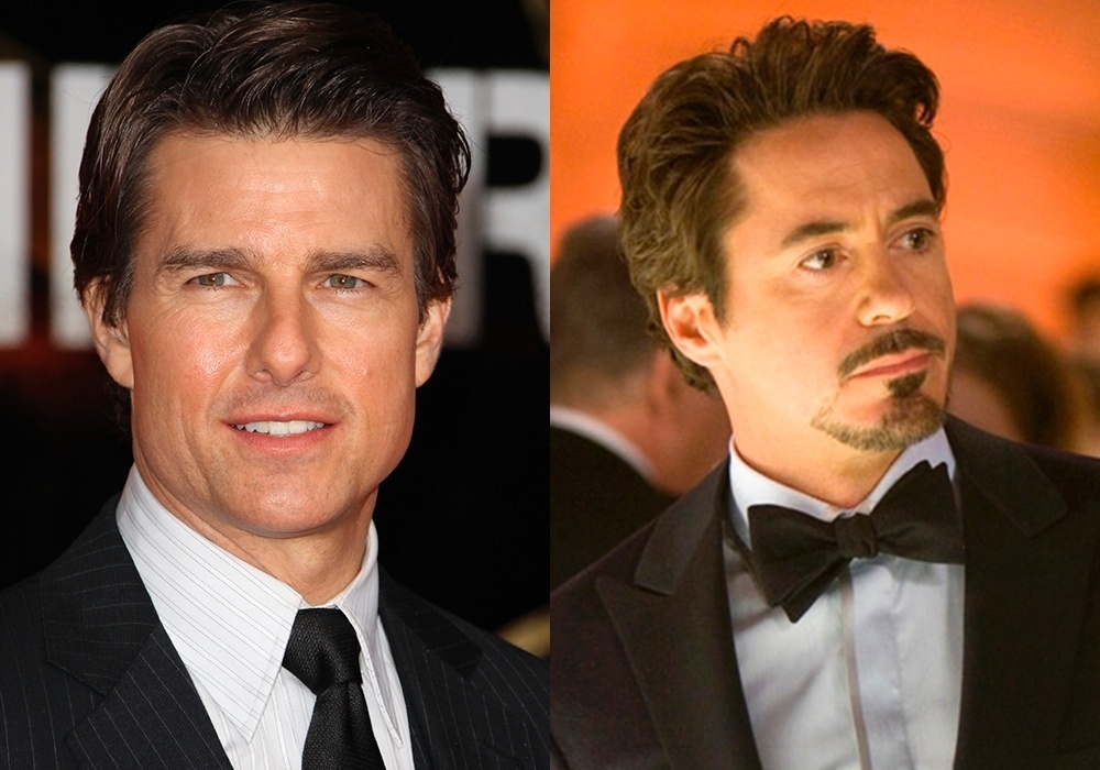 Tom Cruise/Robert Downey Jr. em cena do filme "Homem de Ferro" (2008), de Jon Favreau - Bakounine/Shutterstock.com/Reprodução