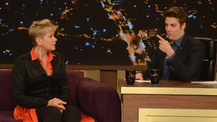 Xuxa em entrevista para Fabio Porchat, que vai ao ar nesta quarta (14) - Antonio Chahestian/Record TV - Antonio Chahestian/Record TV