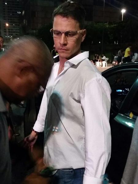 Well Aguiar nos bastidores da gravação da morte de Gerson em "A Força do Querer" - Divulgação - Divulgação