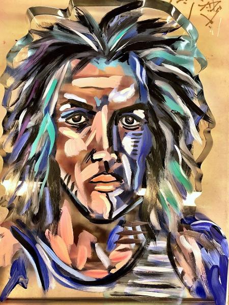Autorretrato de Paul Stanley - Reprodução/Instagram - Reprodução/Instagram