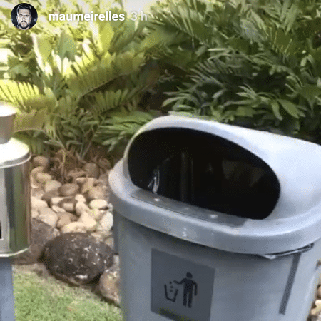 Maurício Meirelles "tieta" lixeira da Globo - Reprodução/Instagram/maumeirelles - Reprodução/Instagram/maumeirelles