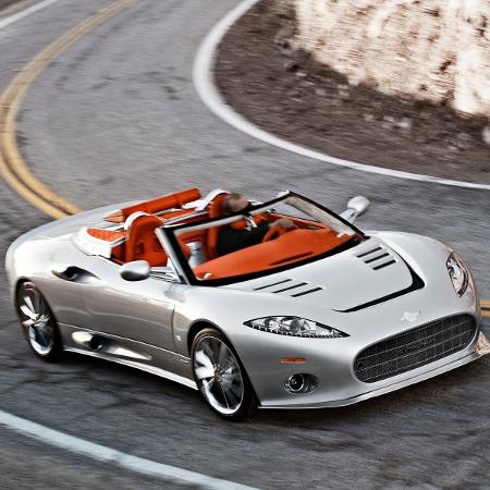 O carro Spyker C8 Spyder, um dos modelos adquiridos por Jet Li - Reprodução - Reprodução