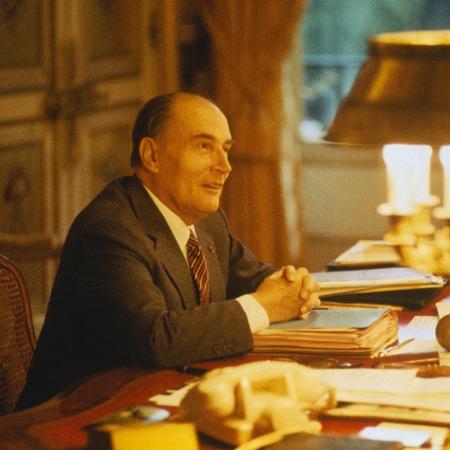 O material inclui arquivos do ex-presidente François Mitterrand (foto) - Jerome Prebois/Kipa/Sygma/Getty Images
