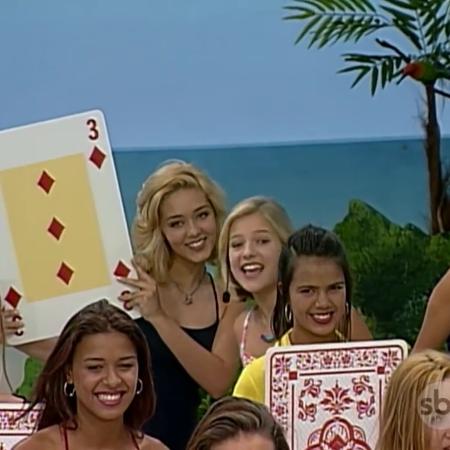 Tânia Mara e Jackeline Petkovic no "Fantasia" - Reprodução/SBT - Reprodução/SBT