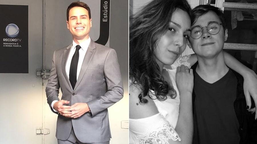 Luiz Bacci recebe apoio de  Isabela Tibcherani, namorada do ator Rafael Miguel - Reprodução/Instagram