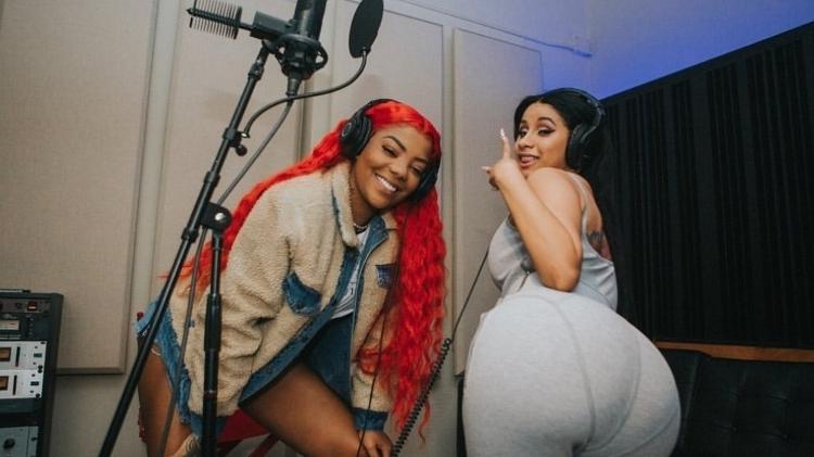 Ludmilla e Cardi B - Reprodução/Instagram @ludmilla - Reprodução/Instagram @ludmilla