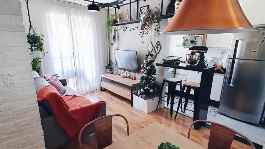 Vanessa Santana investe em objetos diferentes e muita mudança para dar nova cara ao seu apê - Instagram/apartamento1317