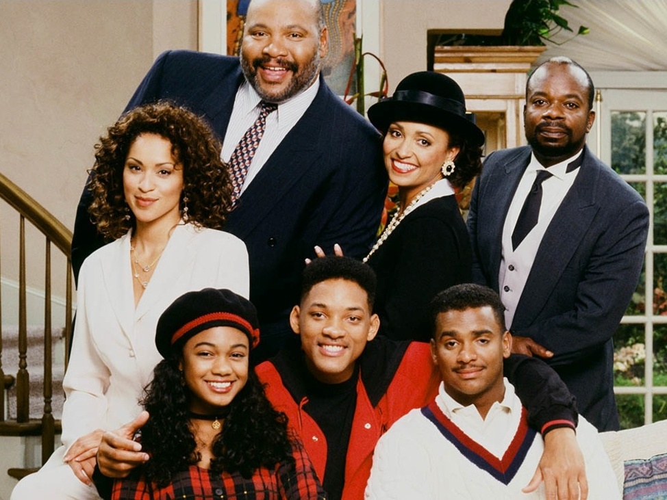 elenco de Um Maluco no Pedaço com Will Smith Carlton Tio Phil e família Banks