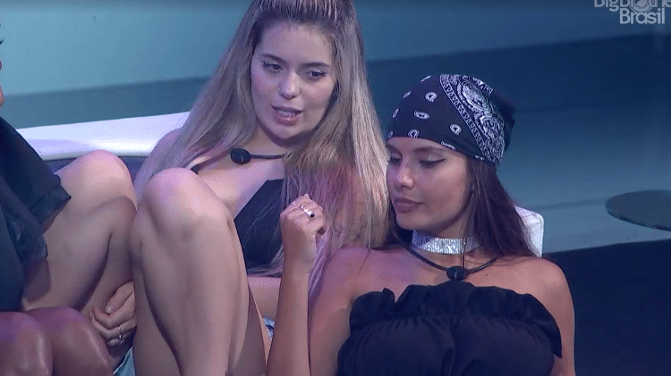 BBB 21: Thaís fala sobre Fiuk durante a festa do líder - Reprodução/Globoplay - Reprodução/Globoplay