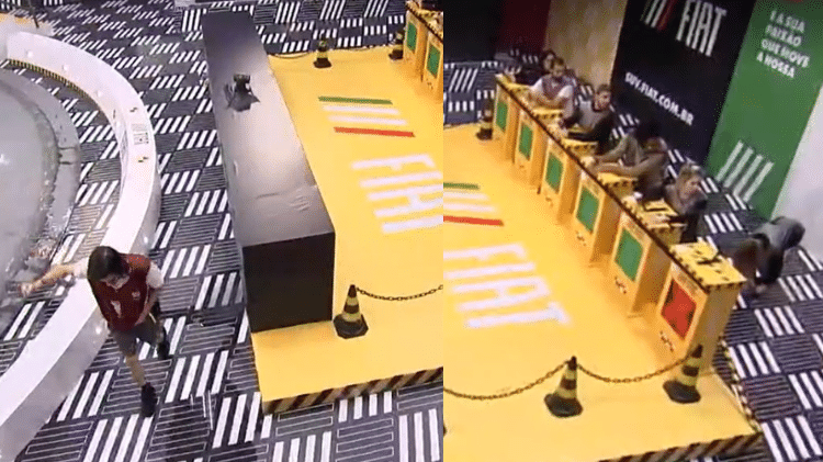 BBB 21: Carla Diaz e Fiuk são eliminados da prova do líder e estão no paredão - Reprodução/Globoplay - Reprodução/Globoplay