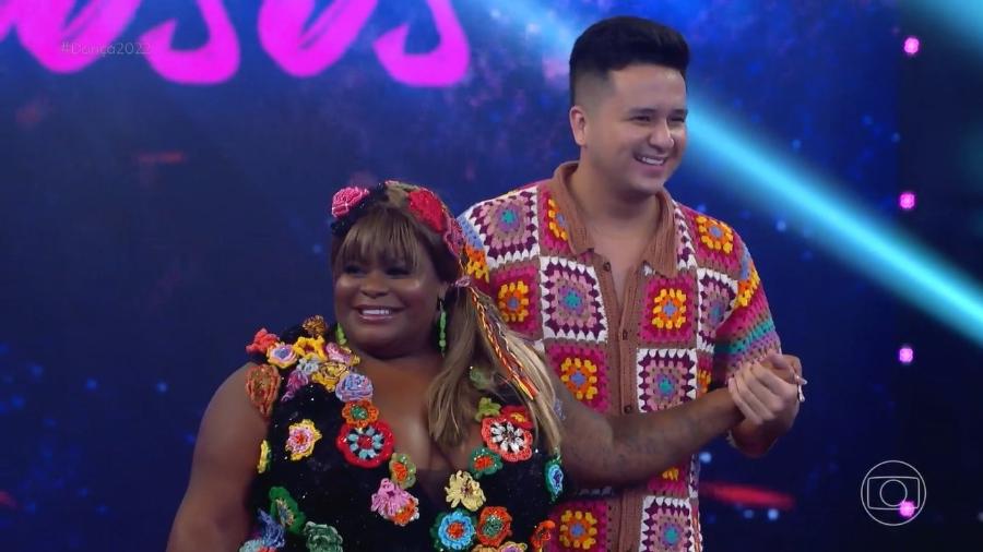 Jojo Todynho se emociona durante "Dança dos Famosos" - Reprodução/TV Globo