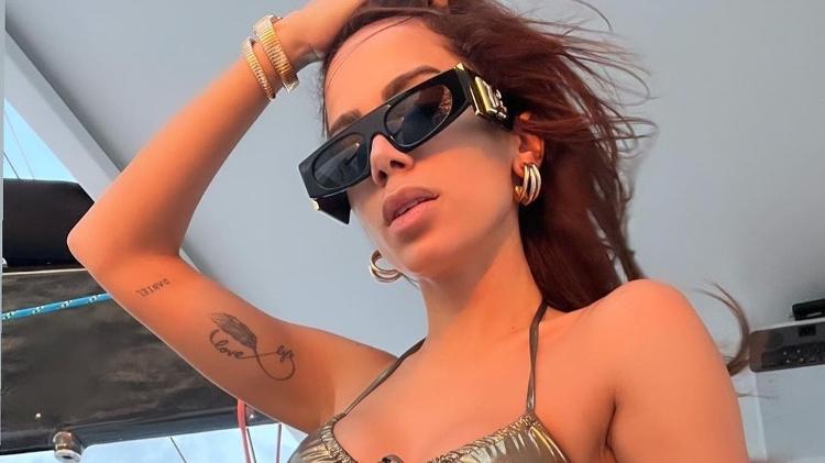 A cantora Anitta declarou voto em Lula - Reprodução/Instagram - Reprodução/Instagram