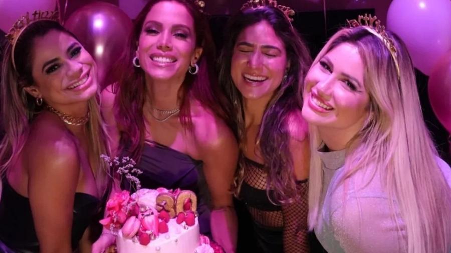 Anitta dá sua terceira festa de aniversário de 30 anos - Reprodução/Instagram