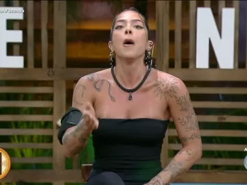 A Fazenda 16: Luana fala palavrão ao vivo e surpreende Adriane Galisteu