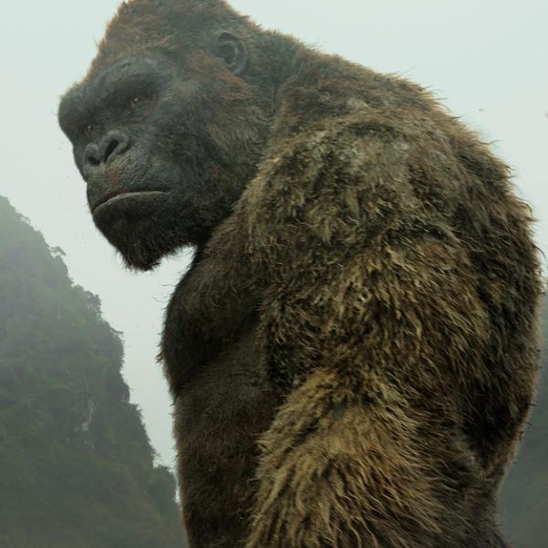 King Kong em 'Kong: Ilha da Caveira'