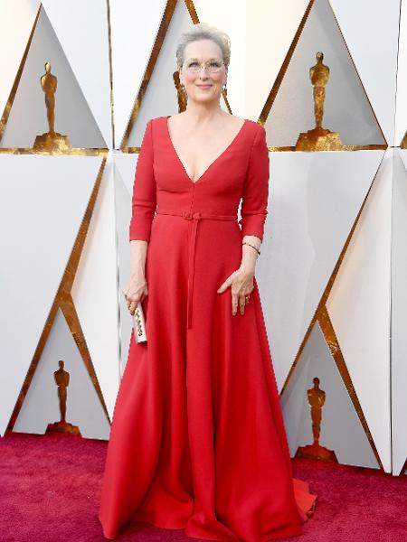 Meryl Streep no Oscar 2018 - Getty Images