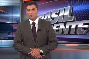 Joel Datena no comando do "Brasil Urgente" - Reprodução - Reprodução