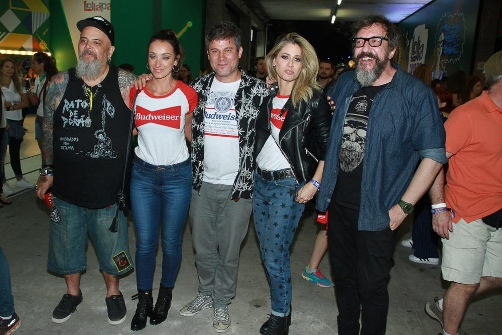 Ex-VJs da MTV no Lollapalooza - todos - Amauri Nehn/Brazil News