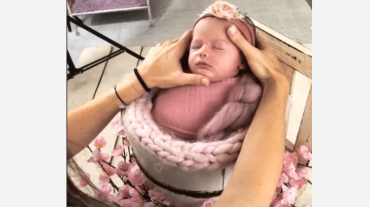 Stella, filha recém-nascida de Bella Falconi - Reprodução/Instagram - Reprodução/Instagram