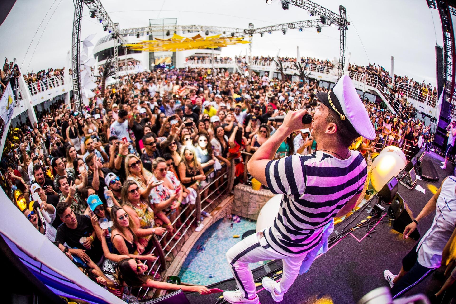 Wesley Safadão faz mais de seis horas de show em seu cruzeiro temático, o WS On Board - Ederson Lima/Divulgação