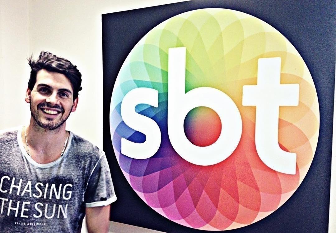 Maycon no SBT - Reprodução/Instagram