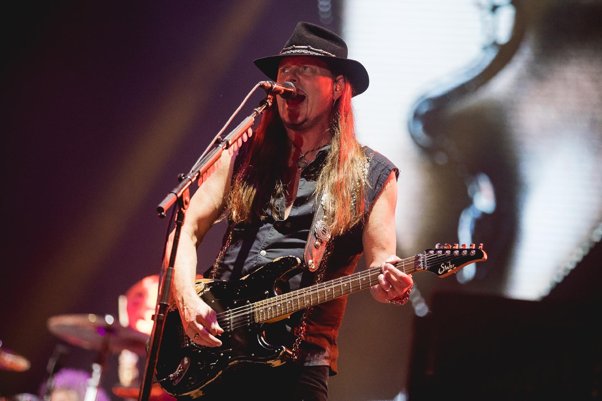 Whitesnake se apresenta no palco Sunset do Rock in Rio 2019 - Diego Padilha/Divulgação