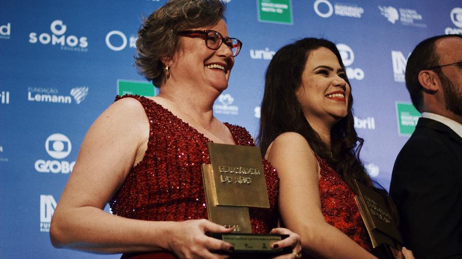 Joice Maria Lamb recebeu o prêmio de Educadora do Ano em 2019 - Paula Rodrigues/Ecoa