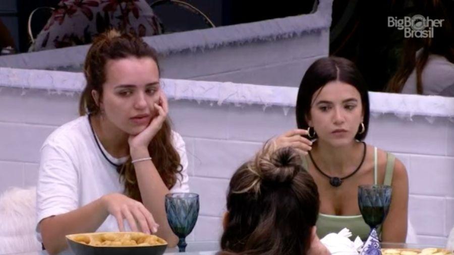 BBB 20: Rafa e Manu no esquenta da festa da líder Thelma - Reprodução/Globoplay