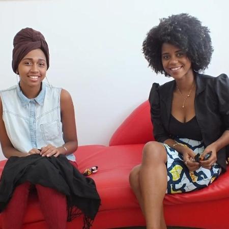 As psicólogas Ana Carolina Cruz e Tainara Cardoso criaram o projeto Psicologia em Diáspora - Arquivo Pessoal